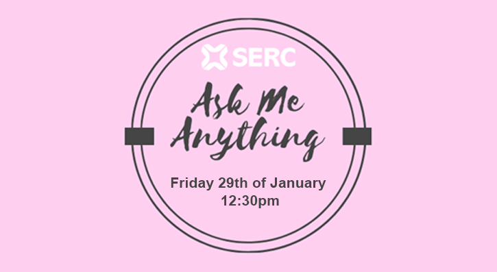 There will be an online Ask Me Anything (AMA) session with the senior management team on Friday 29 January at 12:30pm.